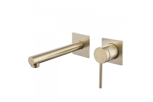 Смеситель для раковины ABBER Emotion золото матовое (AF8812G)