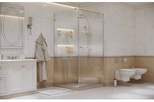 Душевой уголок Ambassador Abner 10011101R 90х90 см