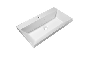 Тумба с раковиной Belbagno Aurora 80 белый - 2