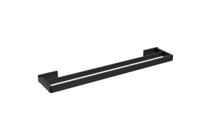 Полотенцедержатель двойной ABBER Westen черный матовый