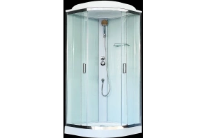 Душевая кабина Royal Bath 90х90 хром стекло прозрачное