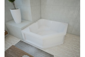 Акриловая ванна Акватек Лира вклеенный каркас - 2
