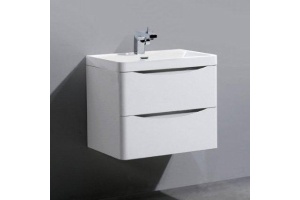 Тумба для комплекта BelBagno Ancona-N 60 bianco lucido подвесная