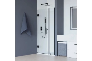 Душевая дверь RGW Hotel HO-012-B 120х195 профиль черный стекло прозрачное - 2