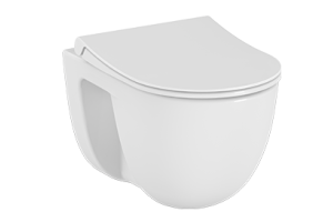 Комплект унитаза с инсталляцией Vitra S40 с сиденьем микролифт и клавишей смыва хром - 2