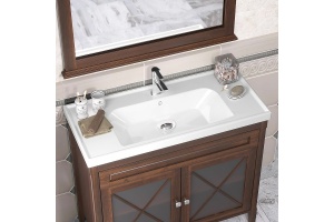 Тумба под раковину Opadiris Палермо 100 светлое дерево - 2