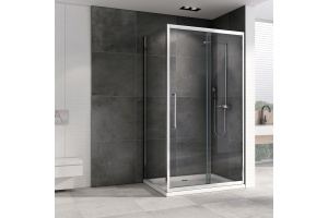 Душевой уголок ABBER Schwarzer Diamant 170х70 профиль хром (AG30170H-S70) - 2