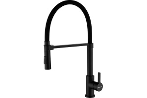 Смеситель для кухни Paulmark Halt темно - серый матовый