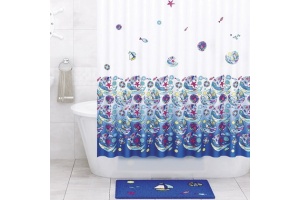 Штора для ванной Wasserkraft Salm SC-13101