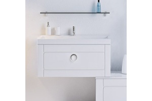 Тумба с раковиной Aqwella 5 stars Инфинити 80 белая