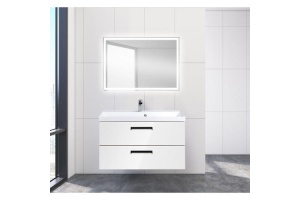 Комплект мебели Belbagno Aurora 90 белый