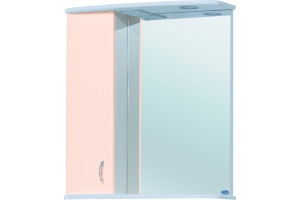 Зеркало-шкаф Bellezza Астра 60 L бежевый