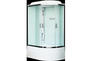 Душевая кабина Royal Bath 120х80 левая хром стекло матовое