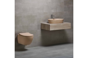 Раковина накладная beWash Bogen 60 бежевый - 2