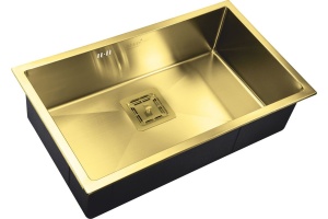 Мойка кухонная Zorg Inox Pvd SZR-7444 bronze