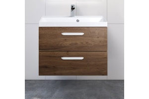 Тумба под раковину BelBagno Aurora 70 темное дерево