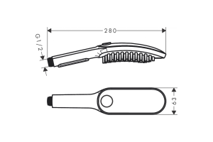 Душевая лейка Hansgrohe DogShower для собак бирюзовый - 2