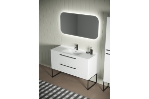 Тумба под раковину Sanvit Сити 90 белый глянец - 2