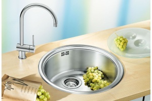 Мойка кухонная Blanco Rondosol 513306 сталь - 3