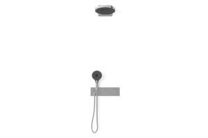 Душевой комплект Vincea Inspire с термостатом хром - 2