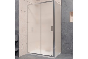 Душевой уголок RGW Passage PA-76 140х100 профиль хром стекло матовое