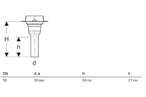 154.153.00.1 CleanLine корпус душевого канала сквозная монтажная установка - 2