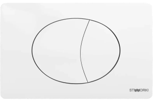 Кнопка смыва STWORKI 230824 белая