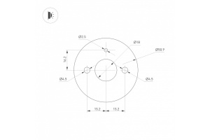 Настенный светодиодный светильник Arlight SP-Vinci-M-S1200x55-12W Day4000 036930 - 2