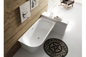 Акриловая ванна BELBAGNO 150х78 белый (BB410-1500-780-R) - 2