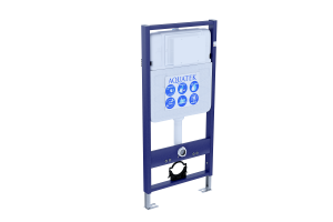 SET AQUATEK ЛУГАНО 4в1 (рама AQUATEK Standard INS-0000012+ кркпеж KKI-0000002+клавиша KDI-0000010+унитаз ЛУГАНО AQ2002-00 с тонким сиденьем soft-close - 3