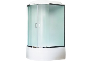Душевая кабина Royal Bath 120х80 правая хром стекло матовое - 2