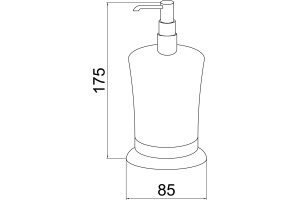 Дозатор Boheme Brillante 10439 - 2