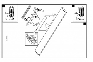 Подсветка для зеркал Eglo Tabiano 94612 - 2