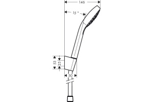 Душевой гарнитур Hansgrohe Croma Select E Vario - 2