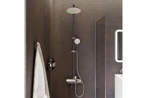 Смеситель с верхним душем и изливом - 2