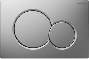 Система инсталляции для унитазов Geberit Duofix UP320 111.300.00.5 с кнопкой смыва матовый хром, шумоизоляцией и креплениями - 3