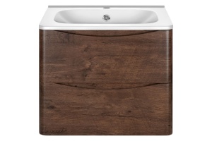 Тумба с раковиной Vincea Paola 60 темное дерево