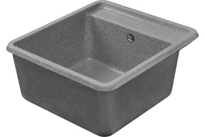 Мойка кухонная AQUATON Беллис 57 серая - 2