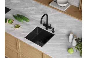 Смеситель для кухни Omoikiri Akita графит (4994354) - 3