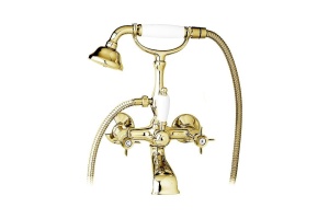 Смеситель для ванны Cezares LORD золото 24 карат (LORD-VD-03/24) - 2