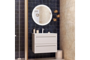 Тумба для комплекта Art&Max Platino 75, подвесная, белый матовый - 2