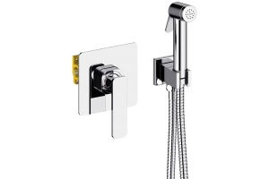 Смеситель встроенный с гигиеническим душем Timo Torne 4389/00SM хром