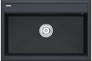 Мойка кухонная Paulmark Stepia 75 темно - серый матовый