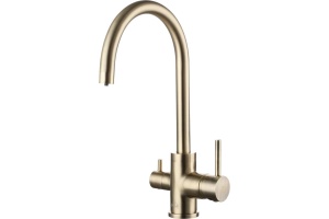 Смеситель для кухни Paulmark Essen бронза 