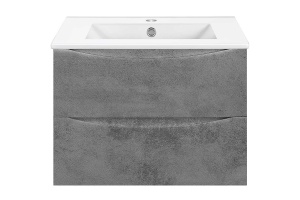 Тумба под раковину Vincea Mia Slim 70 серая