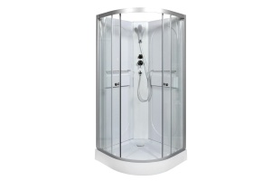 Душевая кабина L 90х90 без крыши (L609N)