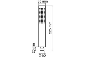 Смеситель Wasserkraft Wiese 8401 для ванны с душем - 3
