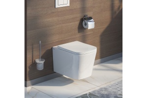 Унитаз IDDIS Bild подвесной безободковый (BILRDSEi25) - 2