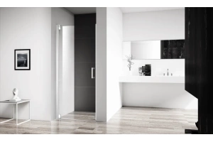 Душевая дверь BelBagno Marmi 90 профиль хром (MARMI-B-1-90-C-Cr) - 2