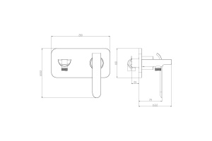 Гигиенический душ Lemark Melange со смесителем LM4919CW - 2